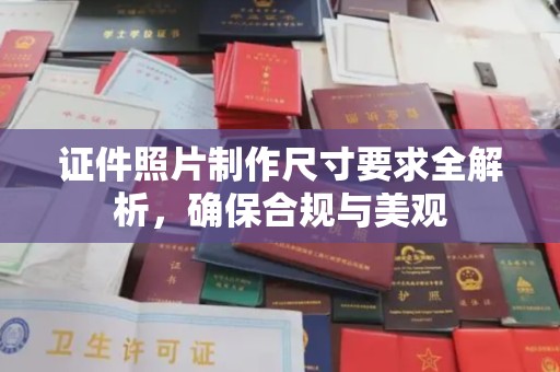 寻甸证件照片制作尺寸要求全解析，确保合规与美观