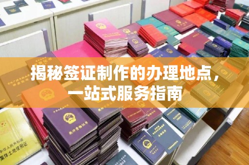 寻甸揭秘签证制作的办理地点，一站式服务指南