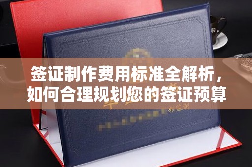 寻甸签证制作费用标准全解析，如何合理规划您的签证预算？